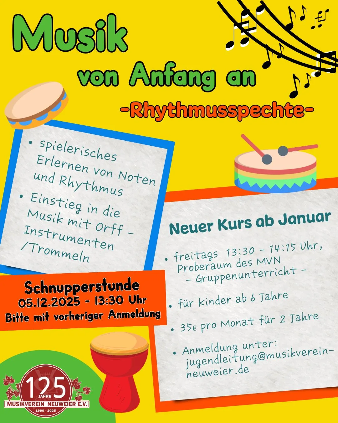 Rhythmusspechtenkurs